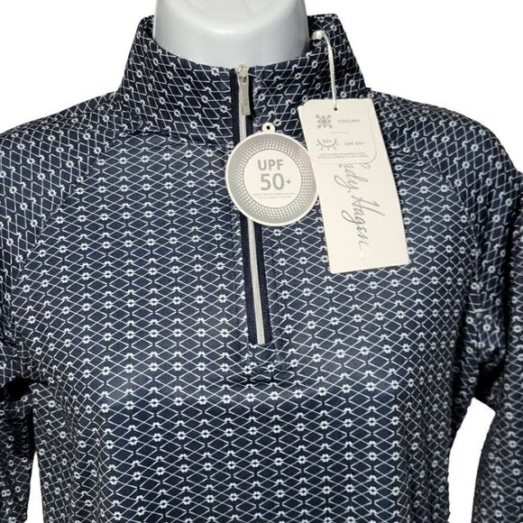 Lady Hagen Golf Pullover 1/4 Zip Long Sleeve Shirt Women Size XS UPF 50 Blue NEW - Picture 3 of 15